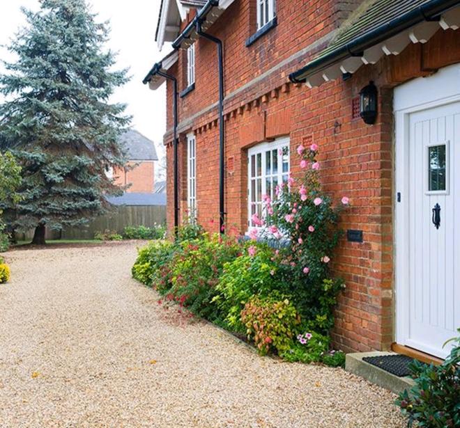 Gravel driveway